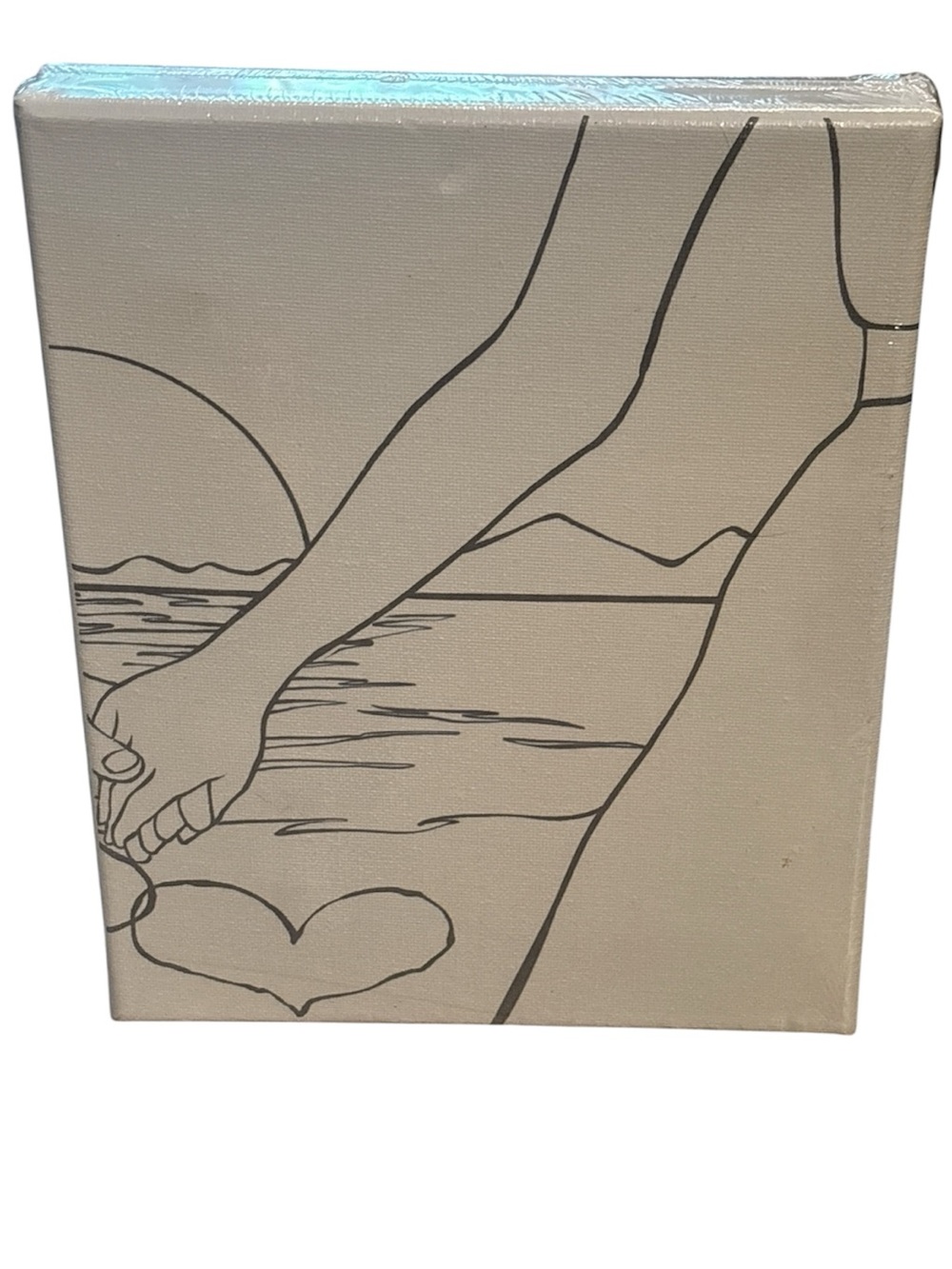 Couple’s Paint Canvas